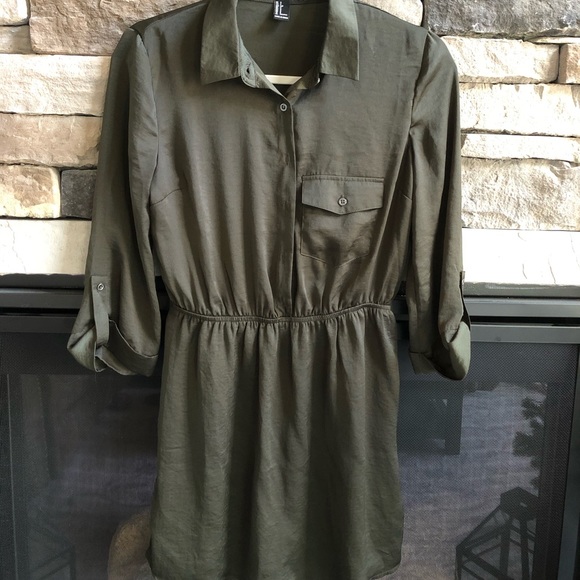 Forever 21 Dresses & Skirts - Forever 21 Dark Green Dress